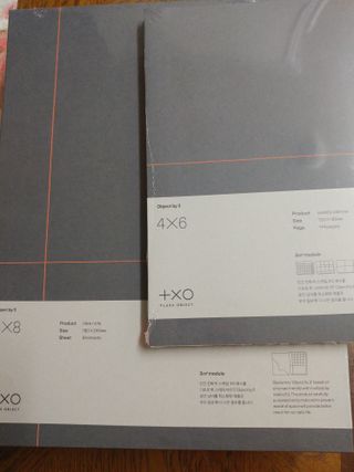 플러스엑스 오브젝트 Object by 3 크리에이티브 세트 - 아이디어노트, 위클리플래너, 스티키메모패드 — 5점을 준 리뷰어가 2022년 3월 올린 사용 사진