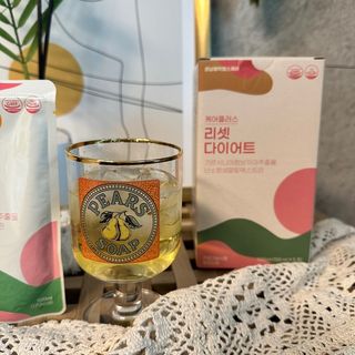 [경남제약헬스케어] 케어플러스 리셋 다이어트 청포도맛 100ml X 5포 (5일분) — 3.5점을 준 리뷰어가 2023년 4월 올린 사용 사진