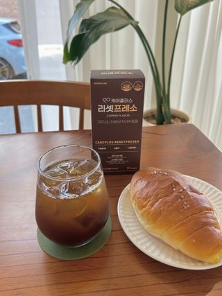 [경남제약헬스케어] 케어플러스 다이어트 리셋프레소 (30ml X 10포) 1개 — 5점을 준 리뷰어가 2024년 9월 올린 사용 사진