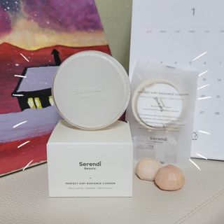 세렌디뷰티 퍼펙트 에어리 래디언스 쿠션 — 5점을 준 리뷰어가 2022년 1월 올린 사용 사진
