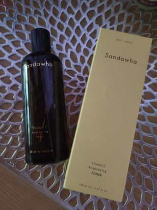스킨큐어 산다화 비타민c 화이트닝 토너 150ml — 4점을 준 리뷰어가 2021년 12월 올린 사용 사진