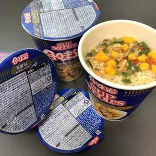 NISSIN 닛신 컵누들  4종 - 씨푸드오리지날, 씨푸드 스파이시, 씨푸드 커리, 씨푸드 XO소스 — 5점을 준 리뷰어가 2022년 11월 올린 사용 사진