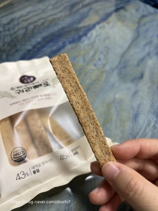 밸런스 다이어트랩 밸다랩 발아통밀 수제간식 살빼로 70g X 5봉 — 5점을 준 리뷰어가 2023년 4월 올린 사용 사진