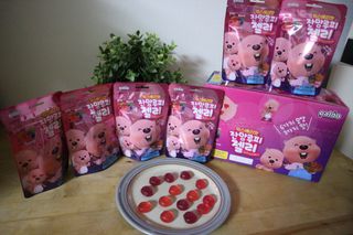 [팔도] 잔망루피젤리 믹스베리맛 42g 8개 — 5점을 준 리뷰어가 2022년 3월 올린 사용 사진