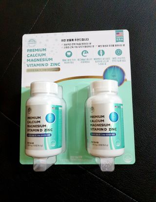 서울약사신협 네이처픽_칼슘마그네슘비타민D_1,305mg x 120캡슐 — 5점을 준 리뷰어가 2021년 9월 올린 사용 사진
