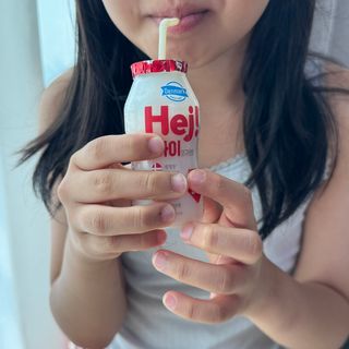 덴마크 *[구매평]하이(Hej!) 브랜드 패키지(요구르트, 그릭요거트) — 5점을 준 리뷰어가 2025년 10월 올린 사용 사진