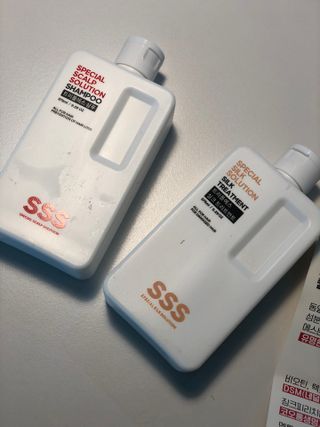 트리플에스 탈모 샴푸 275ml + 실크 트리트먼트 275ml — 5점을 준 리뷰어가 2021년 4월 올린 사용 사진