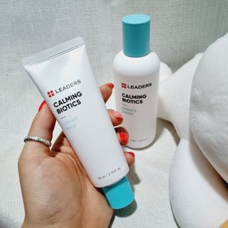 리더스코스메틱 리더스 카밍 바이오틱스 크림 마스크 — 5점을 준 리뷰어가 2021년 7월 올린 사용 사진