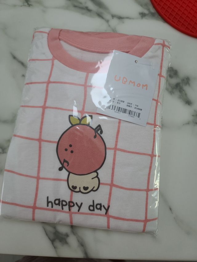 유비맘 궁디팡팡 내의/내복 상하세트 리뷰 사진