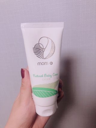 mom e 맘이 내추럴 베이비 케어 크림+바디오일 — 5점을 준 리뷰어가 2021년 1월 올린 사용 사진