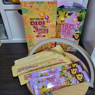 다나음 180도 칼슘젤리+아연면역젤리 — 5점을 준 리뷰어가 2021년 12월 올린 사용 사진