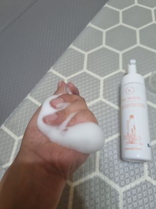 MF프리 [닥터문] 유산균 락토케어 질경초 여성청결제 200ml (폼타입) — 5점을 준 리뷰어가 2022년 5월 올린 사용 사진