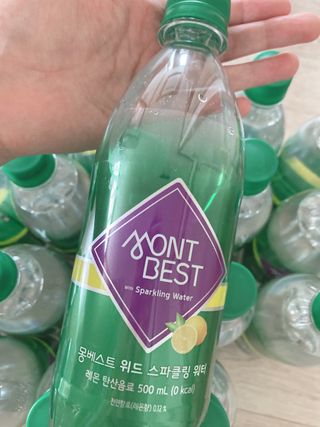 몽베스트 Montbest with Sparkling water Lemon OR Lime 20병(랜덤) — 5점을 준 리뷰어가 2022년 9월 올린 사용 사진