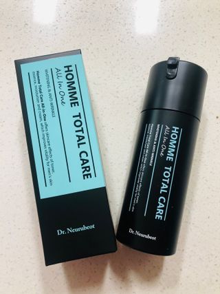 Dr.느루벗 느루벗 옴므 토탈 케어 올인원 118ml 남자 남성 스킨 로션 에센스 크림 화장품 — 3.5점을 준 리뷰어가 2021년 4월 올린 사용 사진