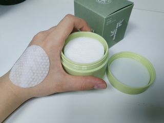 씨스터앤 밤부 케어 토너 패드 70매 — 5점을 준 리뷰어가 2022년 3월 올린 사용 사진