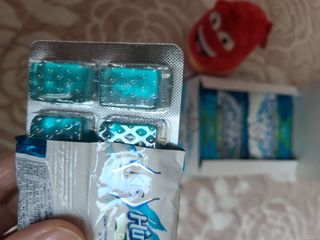 마요라 히말라야 솔트 캔디 2종-페퍼민트 맛, 라임민트 맛 — 5점을 준 리뷰어가 2022년 12월 올린 사용 사진