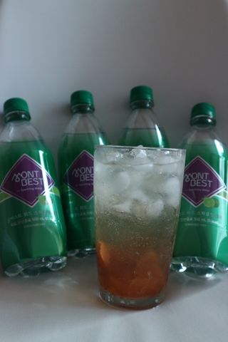 몽베스트 Montbest with Sparkling water Lime20병 — 5점을 준 리뷰어가 2021년 10월 올린 사용 사진