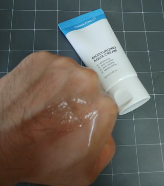 더마포레스트 모이스처라이징 아쿠아크림 / 수분크림 히알루론산 펩타이드 보습 미백 주름개선 — 5점을 준 리뷰어가 2021년 7월 올린 사용 사진