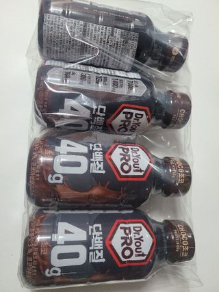 닥터유 프로 단백질 드링크 40g 초코 닥터유 프로 단백질드링크 40g 초코 — 5점을 준 리뷰어가 2024년 8월 올린 사용 사진