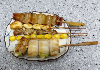 [다물꼬치] 모듬꼬치 10개 +데리야끼소스120g+매운고추소스120g — 5점을 준 리뷰어가 2021년 10월 올린 사용 사진
