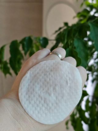 웰더마 프리미엄 콜라겐 하이드로 토너 패드 60매/1개 — 5점을 준 리뷰어가 2025년 7월 올린 사용 사진