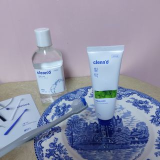 주식회사 클린디 [클린디]🌿민트향으로 상쾌하게, 단짝가글 + 맞춤 칫솔 + 치약 세트🦷 — 5점을 준 리뷰어가 2022년 1월 올린 사용 사진