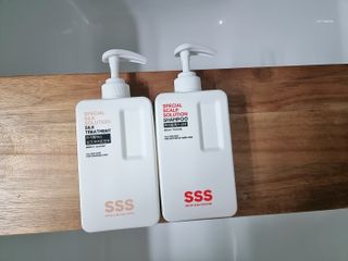 트리플에스 탈모 샴푸 580ml + 실크 트리트먼트 580ml — 5점을 준 리뷰어가 2021년 5월 올린 사용 사진