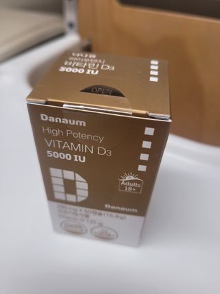 (NEW)다나음 하이포텐시 비타민D3 5000IU(60정/2개월분) — 5점을 준 리뷰어가 2023년 2월 올린 사용 사진