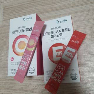 인디닥터 면역 생생 핑크 이뮨 젤리 + 타이탄 BCAA 프로틴 젤리스틱 — 5점을 준 리뷰어가 2022년 4월 올린 사용 사진
