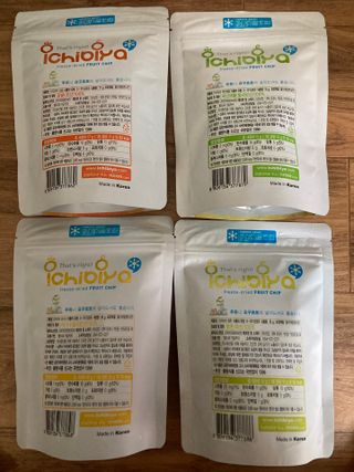 동결건조 과일칩 이치비야 4종 set — 5점을 준 리뷰어가 2021년 9월 올린 사용 사진