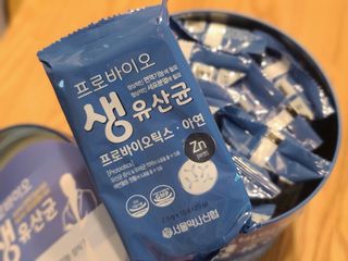 서울약사신협_프로바이오생유산균_2.5G x 100포 — 5점을 준 리뷰어가 2021년 4월 올린 사용 사진