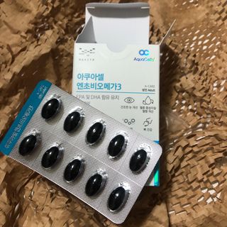 메디포스트 모비타 아쿠아셀 엔초비오메가3 60캡슐 — 5점을 준 리뷰어가 2023년 1월 올린 사용 사진