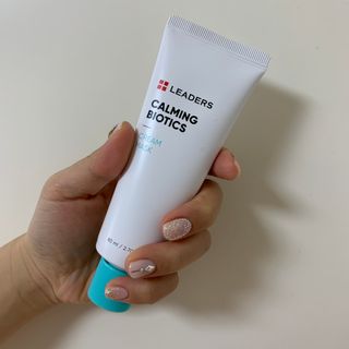 리더스코스메틱 리더스 카밍 바이오틱스 크림 마스크 — 5점을 준 리뷰어가 2021년 2월 올린 사용 사진