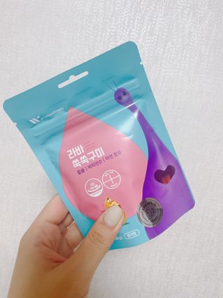푸름웰니스 라바 쑥쑥구미 36g — 5점을 준 리뷰어가 2022년 2월 올린 사용 사진