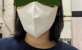Ciior 씨오르 브이핏 마스크 — 2점을 준 리뷰어가 2022년 12월 올린 사용 사진