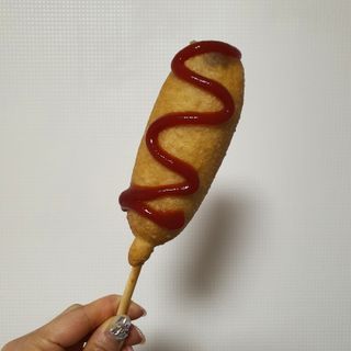 오마뎅 한우핫도그 — 5점을 준 리뷰어가 2021년 5월 올린 사용 사진