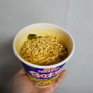 NISSIN 닛신 컵누들  4종 - 씨푸드오리지날, 씨푸드 스파이시, 씨푸드 커리, 씨푸드 XO소스 — 5점을 준 리뷰어가 2023년 1월 올린 사용 사진