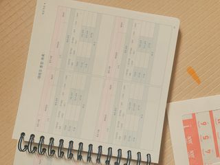 리훈 리뉴얼 오늘쓰임 가계부 용돈기입장 금전납출부 캐쉬북 만년 — 5점을 준 리뷰어가 2023년 3월 올린 사용 사진