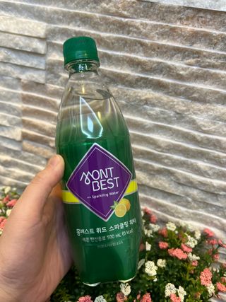 몽베스트 Montbest with Sparkling water Lemon OR Lime 20병(랜덤) — 5점을 준 리뷰어가 2023년 2월 올린 사용 사진