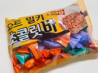 델리스 오트 밀키 초콜릿 바 — 5점을 준 리뷰어가 2022년 4월 올린 사용 사진