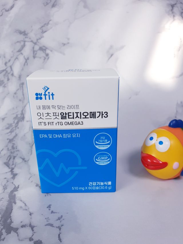 잇츠핏 알티지오메가3 510mgx60캡슐 리뷰 사진