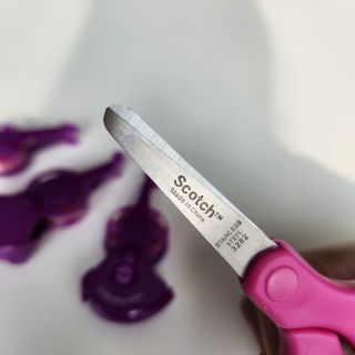 3M 스카치 어린이 양손 가위 블루/핑크색상 + 어린이 양면테이프 — 5점을 준 리뷰어가 2024년 3월 올린 사용 사진