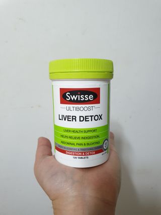 Swisse 스위스 리버디톡스 120정 — 5점을 준 리뷰어가 2021년 1월 올린 사용 사진