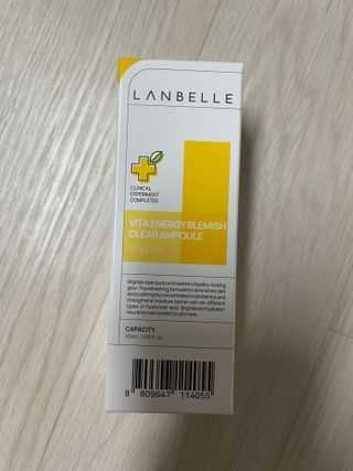랑벨 비타 에너지 잡티 앰플 50ml 고농축 비타민, 저자극, 수분 촉촉, 미백 앰플 — 5점을 준 리뷰어가 2022년 4월 올린 사용 사진