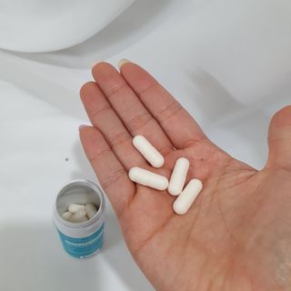 메디타민 인체유래 비피더스 포스트 프로바이오틱스 — 5점을 준 리뷰어가 2021년 3월 올린 사용 사진