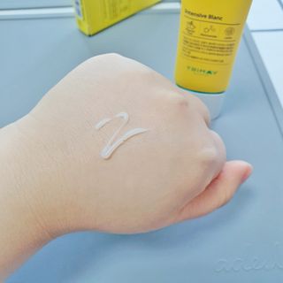 트리마이 비타트리 나이아신아마이드 미백 크림 — 5점을 준 리뷰어가 2021년 4월 올린 사용 사진