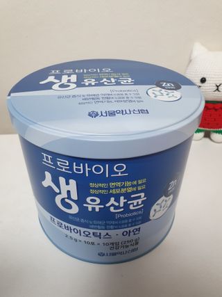 서울약사신협_프로바이오생유산균_2.5G x 100포 — 3점을 준 리뷰어가 2021년 6월 올린 사용 사진