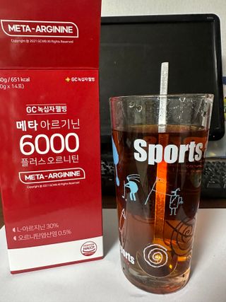 메타아르기닌 GC녹십자웰빙 메타 아르기닌 6000 플러스 오르니틴 — 4점을 준 리뷰어가 2022년 12월 올린 사용 사진