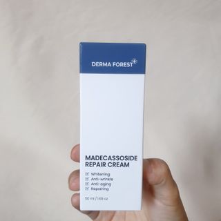 더마포레스트 마데카소사이드 리페어 크림 / 캐비아추출물 병풀추출물 시카케어 미백 주름개선 — 5점을 준 리뷰어가 2021년 7월 올린 사용 사진