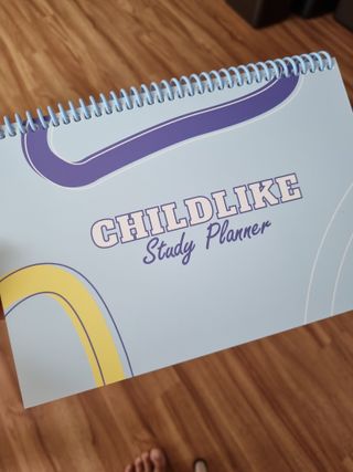 리훈 차일드라이크 초등학생 스터디 플래너 — 5점을 준 리뷰어가 2021년 10월 올린 사용 사진